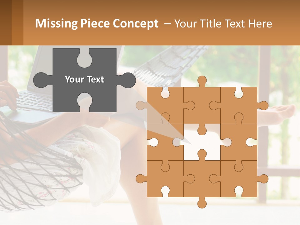 Job Day Hammock PowerPoint Template