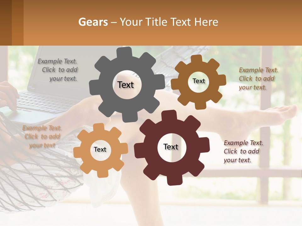 Job Day Hammock PowerPoint Template