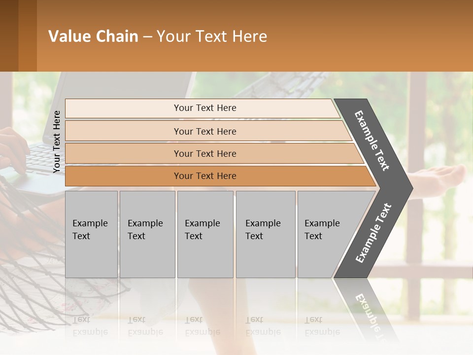 Job Day Hammock PowerPoint Template