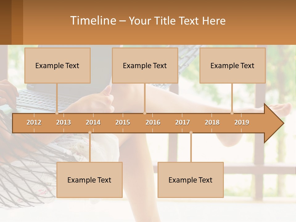 Job Day Hammock PowerPoint Template