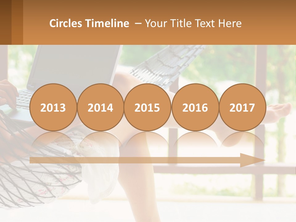 Job Day Hammock PowerPoint Template