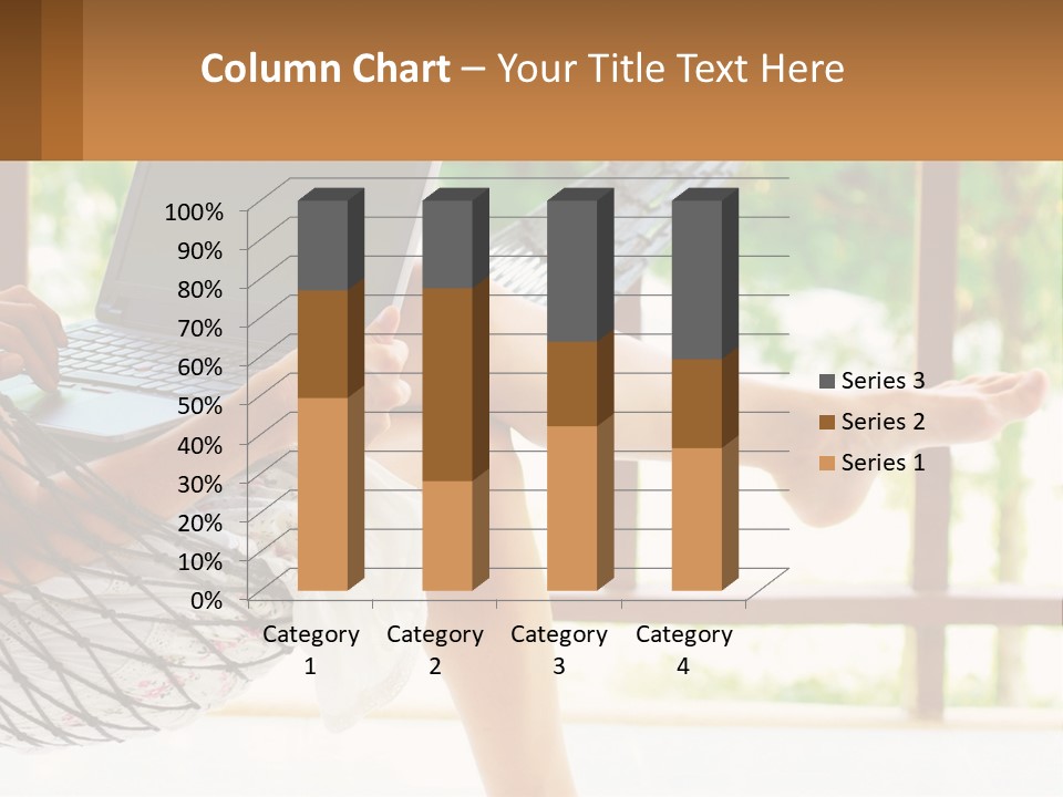 Job Day Hammock PowerPoint Template