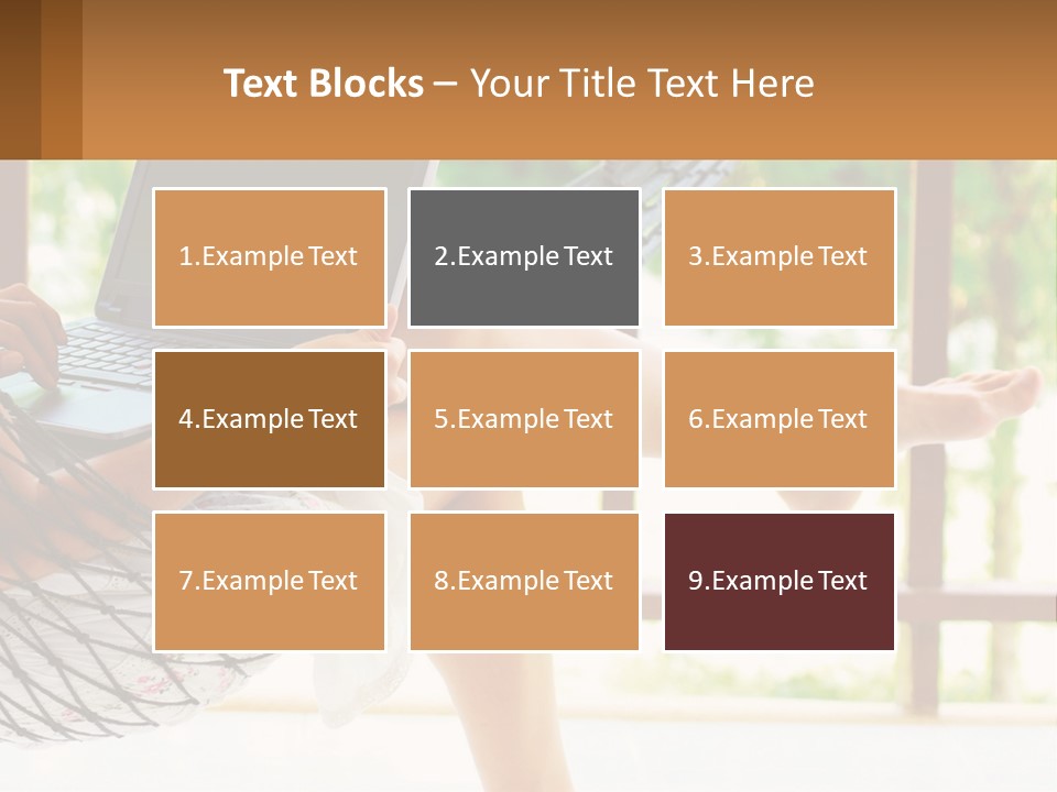 Job Day Hammock PowerPoint Template