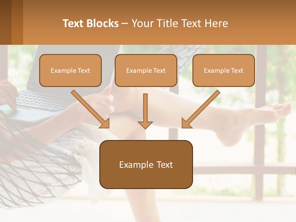 Job Day Hammock PowerPoint Template