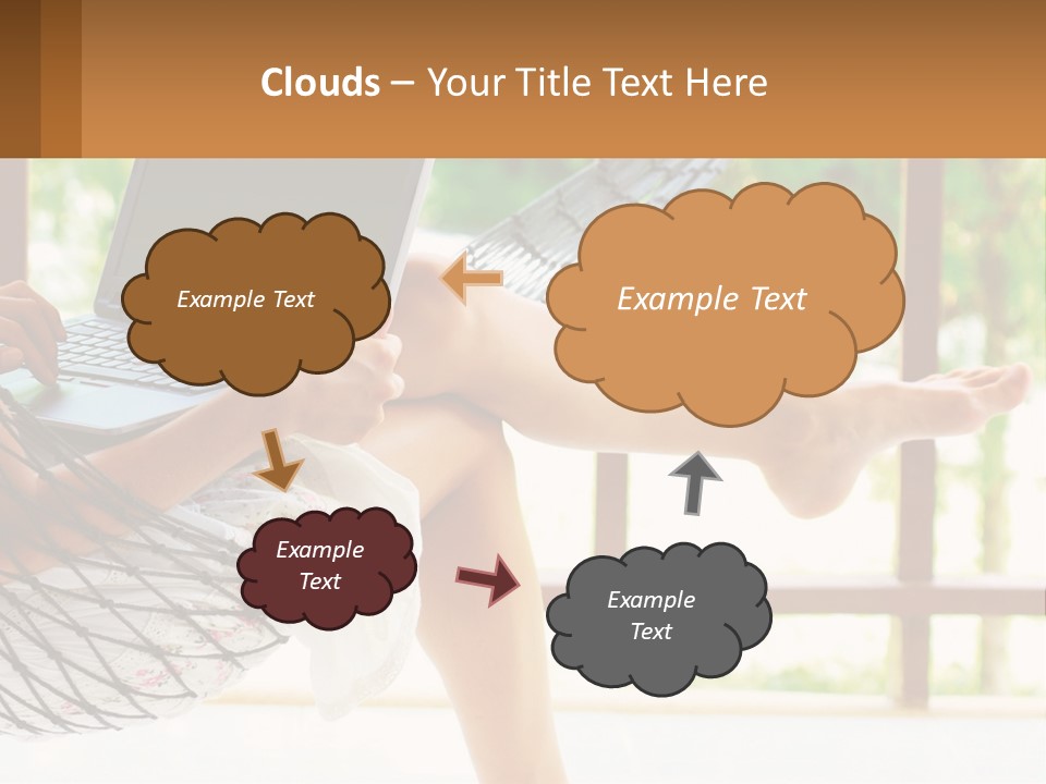 Job Day Hammock PowerPoint Template