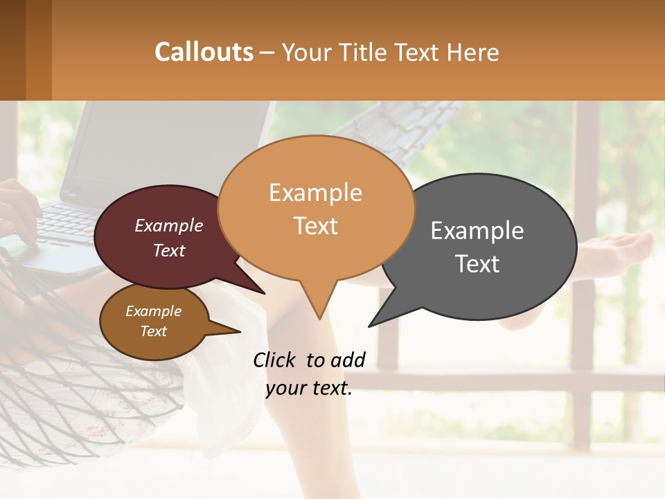 Job Day Hammock PowerPoint Template