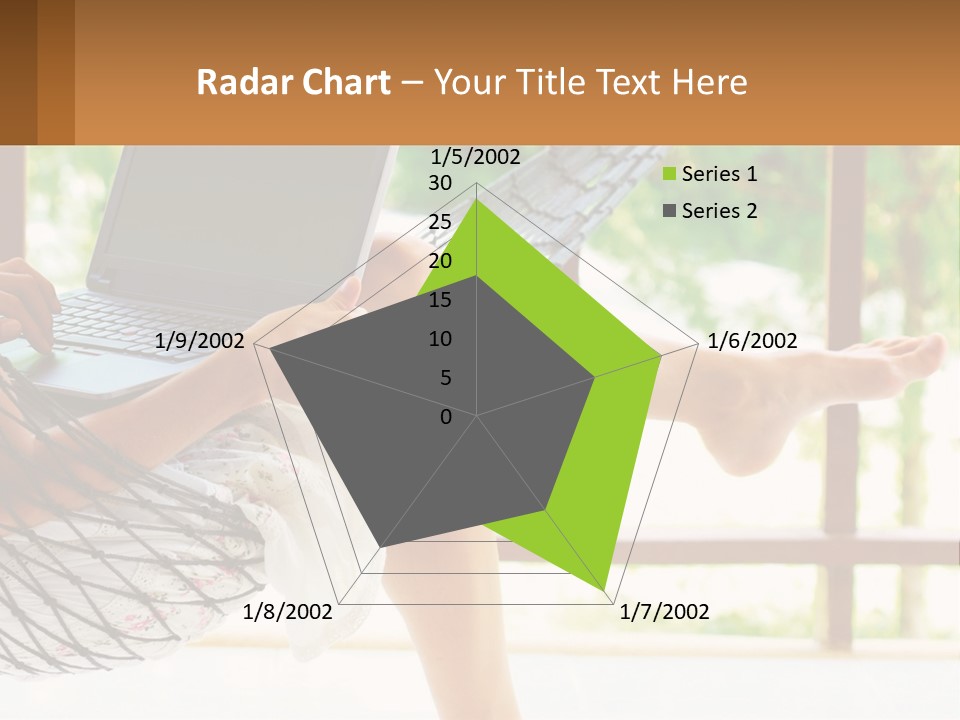 Job Day Hammock PowerPoint Template
