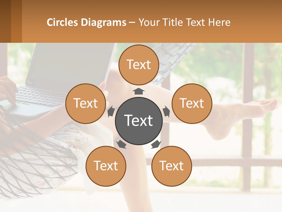 Job Day Hammock PowerPoint Template