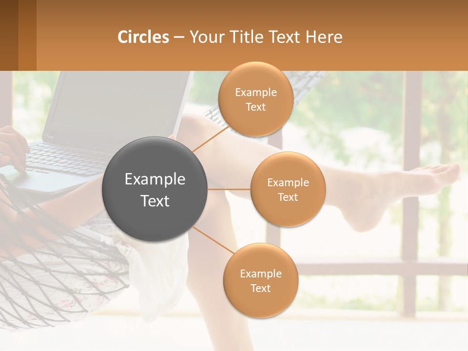 Job Day Hammock PowerPoint Template