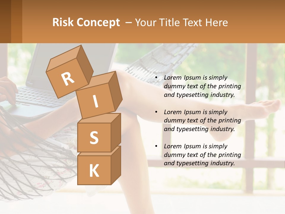 Job Day Hammock PowerPoint Template