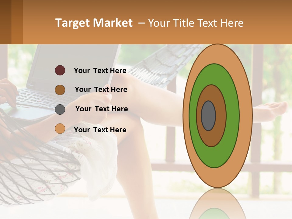 Job Day Hammock PowerPoint Template