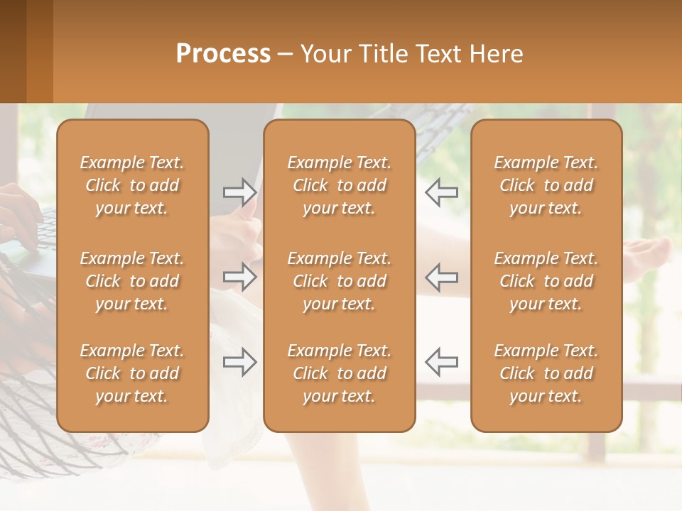 Job Day Hammock PowerPoint Template