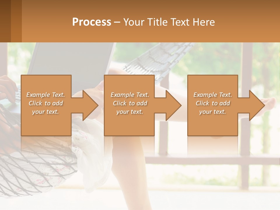 Job Day Hammock PowerPoint Template
