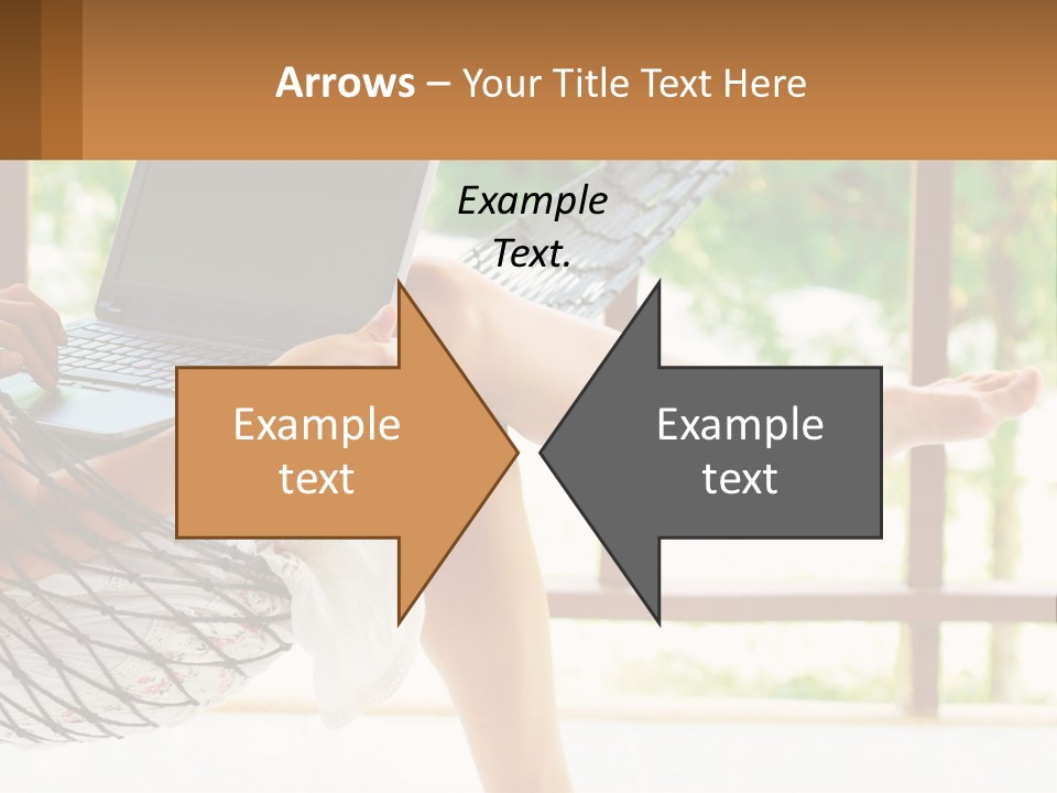 Job Day Hammock PowerPoint Template