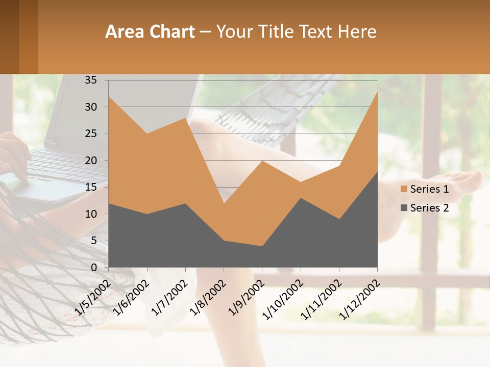 Job Day Hammock PowerPoint Template