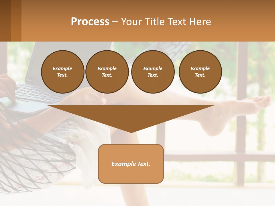 Job Day Hammock PowerPoint Template