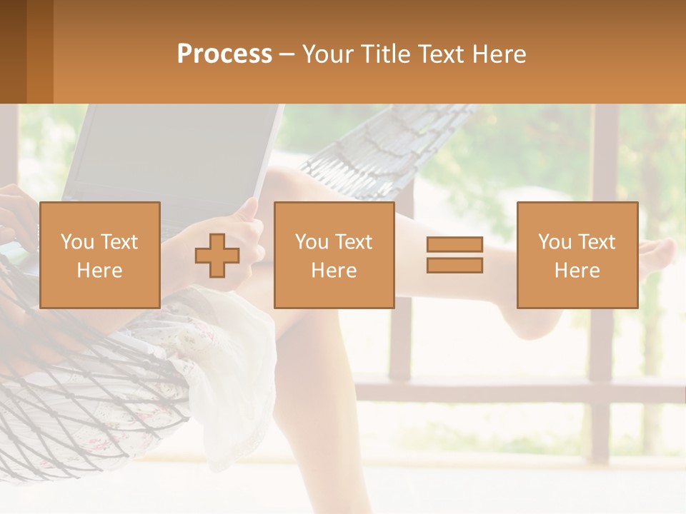 Job Day Hammock PowerPoint Template