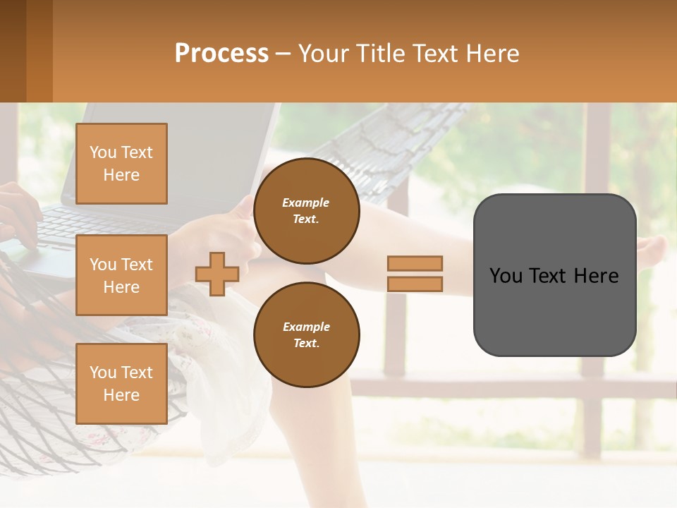 Job Day Hammock PowerPoint Template