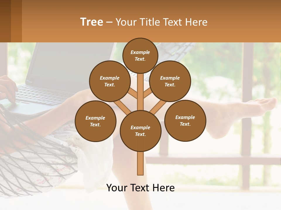 Job Day Hammock PowerPoint Template