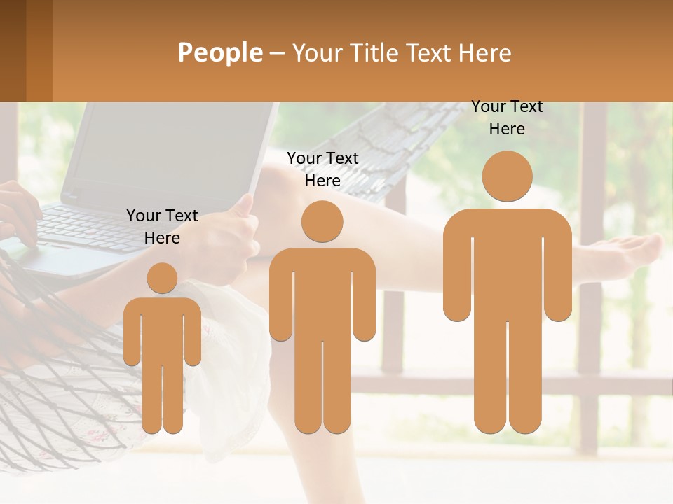 Job Day Hammock PowerPoint Template