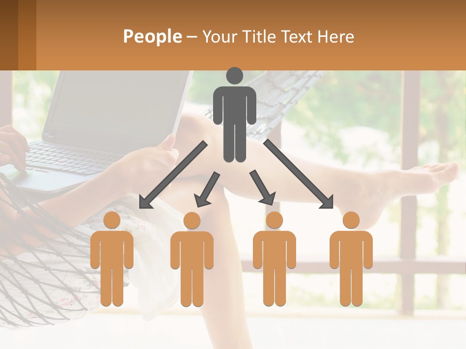 Job Day Hammock PowerPoint Template