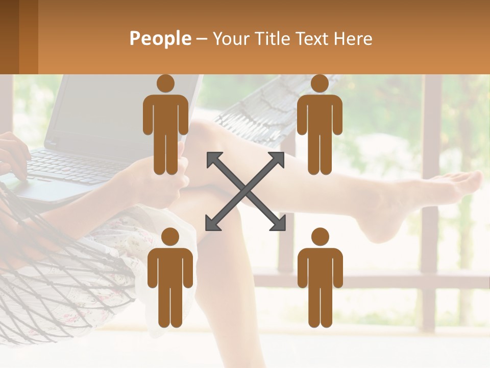 Job Day Hammock PowerPoint Template