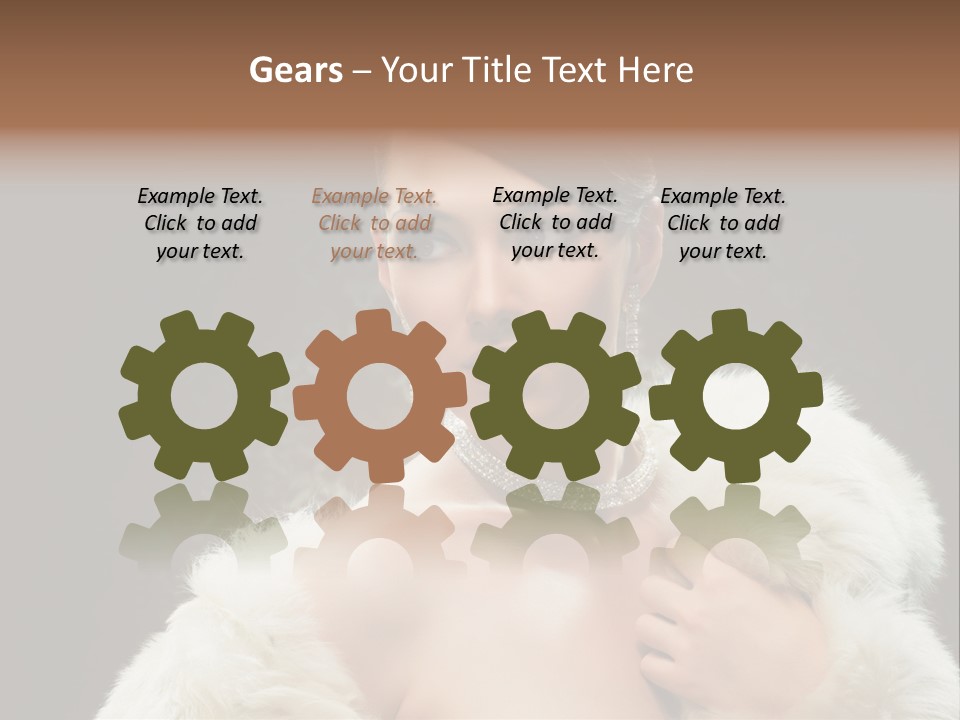 Makeup Romantic Fashion PowerPoint Template