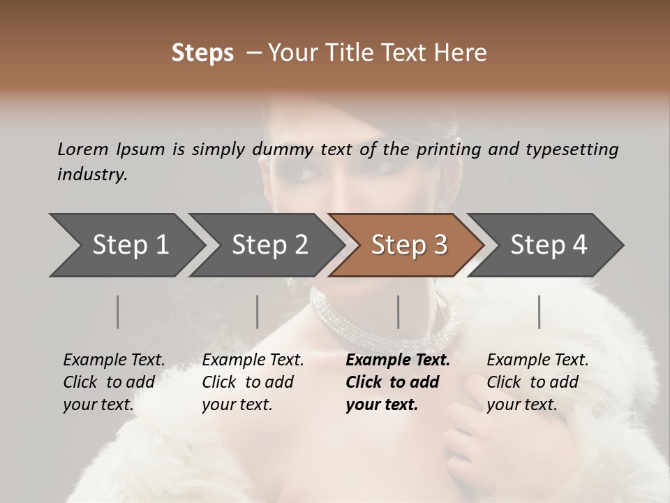 Makeup Romantic Fashion PowerPoint Template