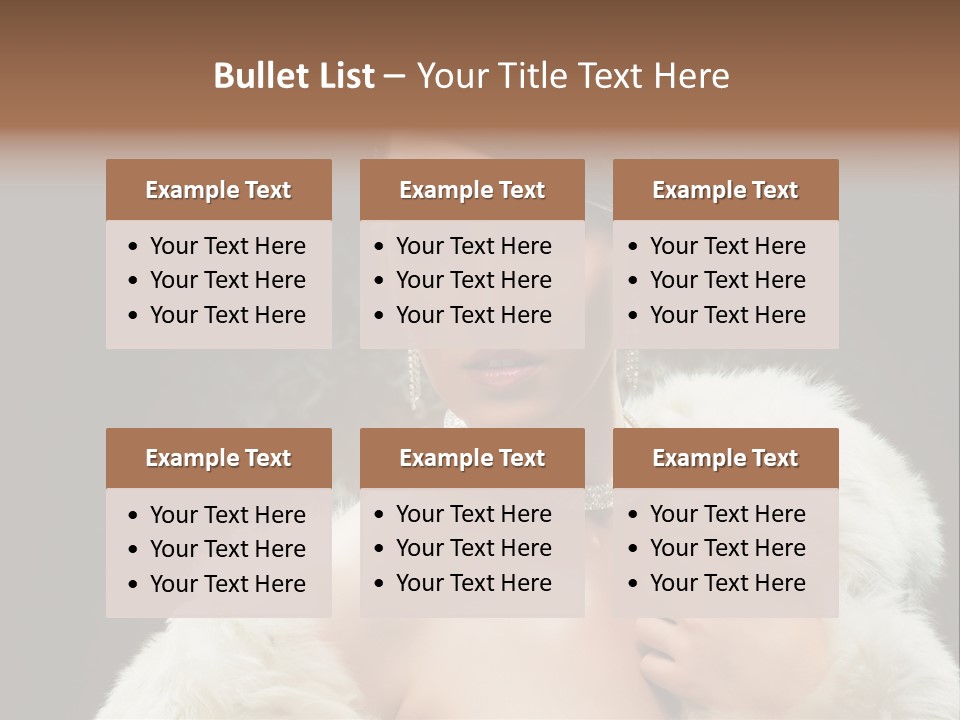 Makeup Romantic Fashion PowerPoint Template