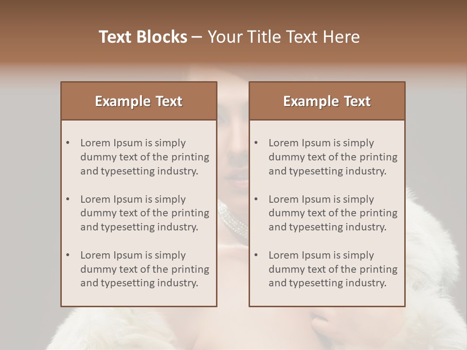 Makeup Romantic Fashion PowerPoint Template