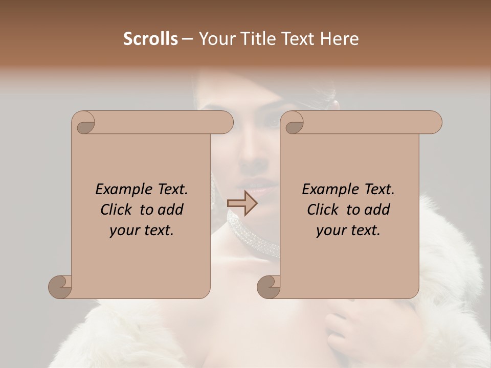 Makeup Romantic Fashion PowerPoint Template