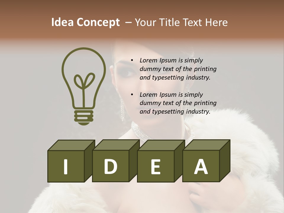 Makeup Romantic Fashion PowerPoint Template