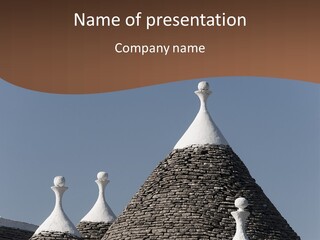Apulia Typical Trullo PowerPoint Template