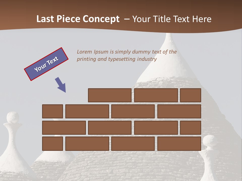 Apulia Typical Trullo PowerPoint Template