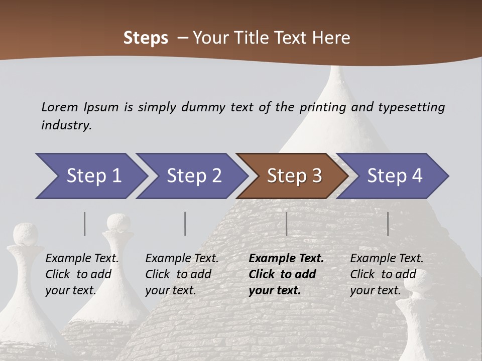 Apulia Typical Trullo PowerPoint Template