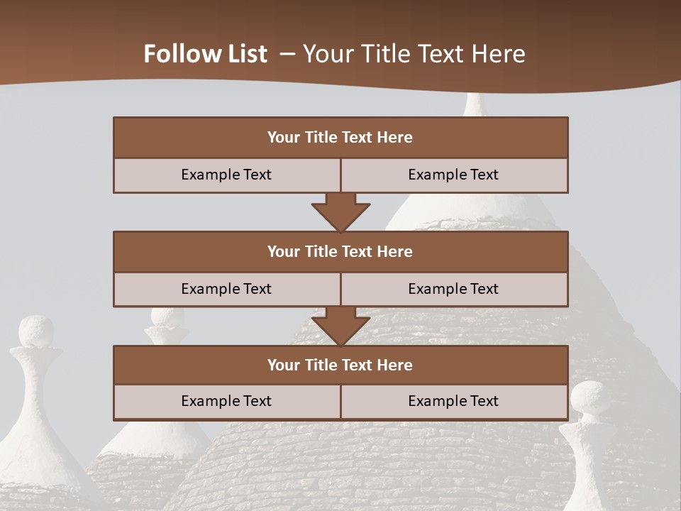 Apulia Typical Trullo PowerPoint Template