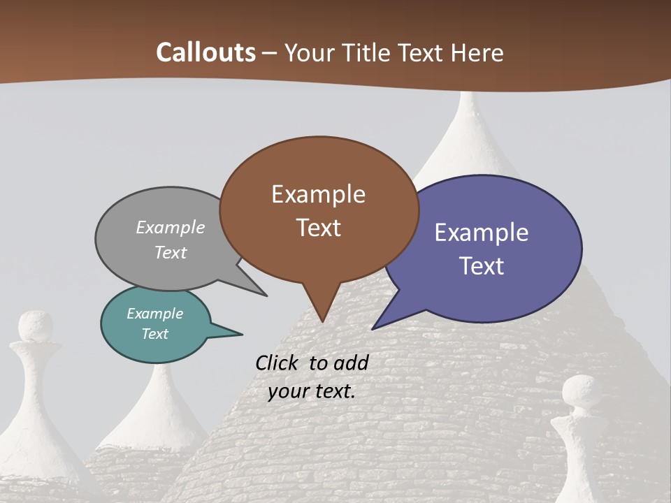 Apulia Typical Trullo PowerPoint Template