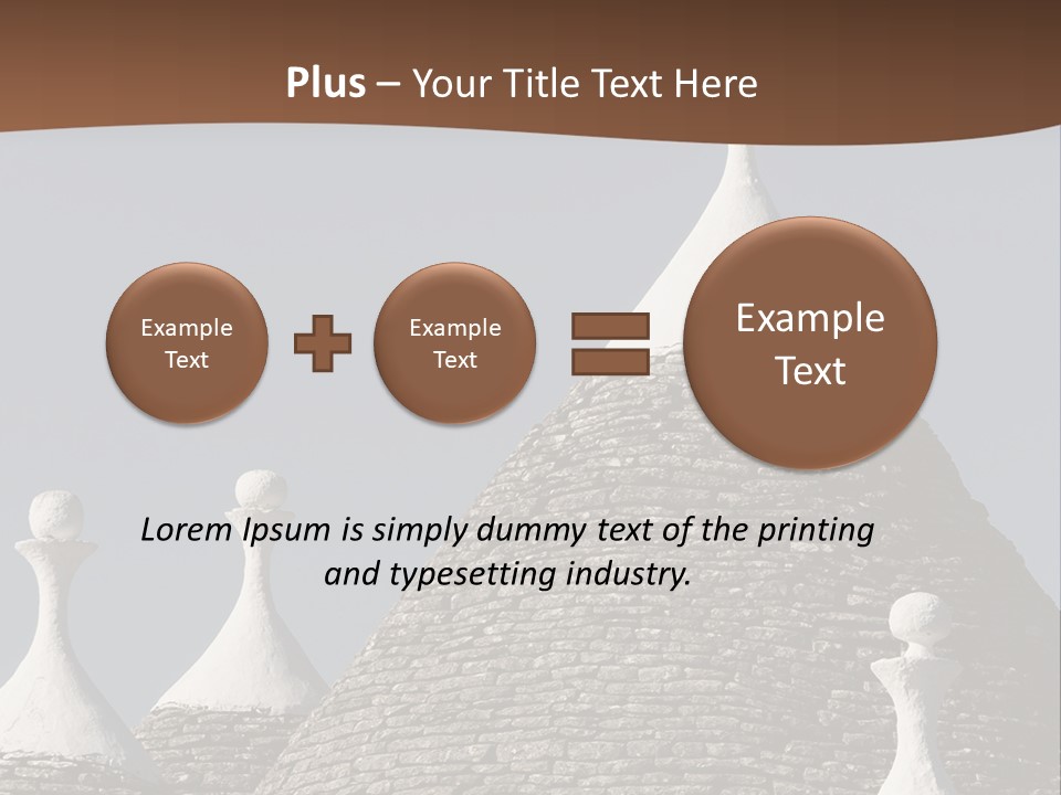 Apulia Typical Trullo PowerPoint Template