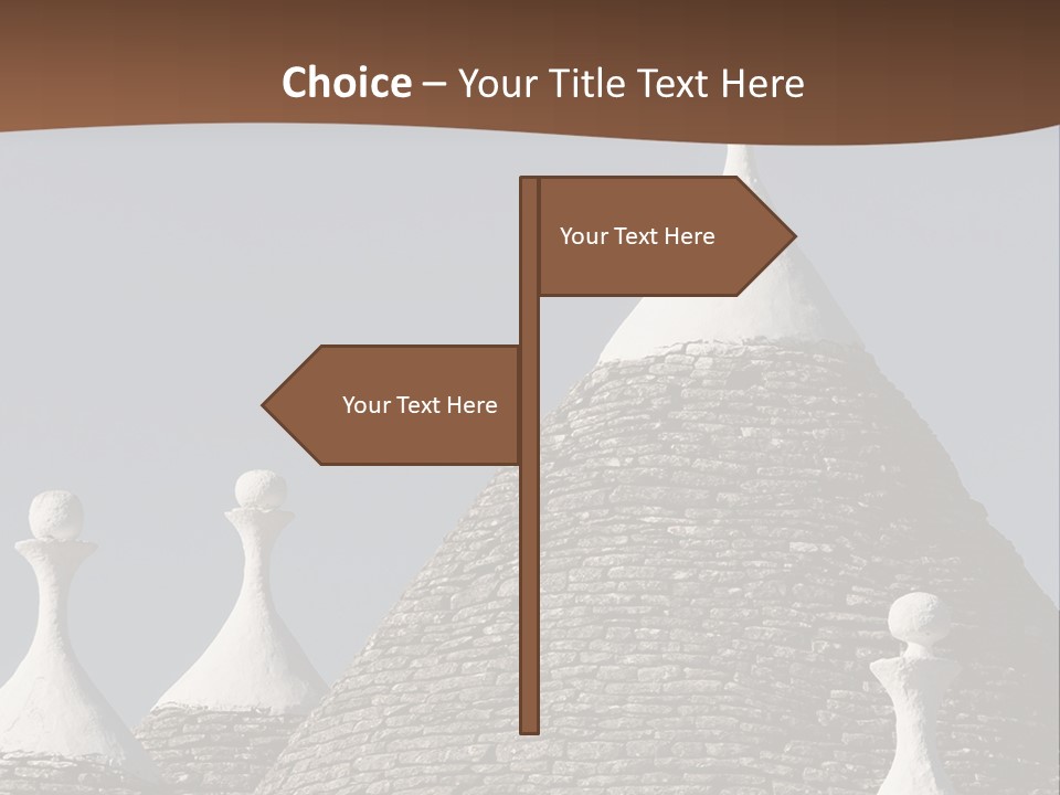 Apulia Typical Trullo PowerPoint Template