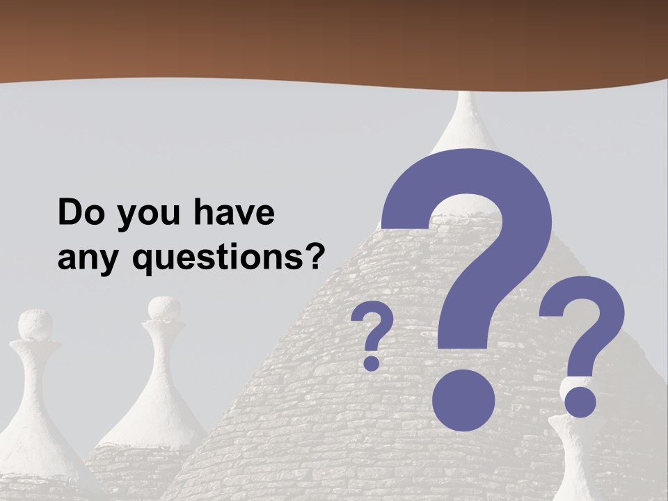 Apulia Typical Trullo PowerPoint Template