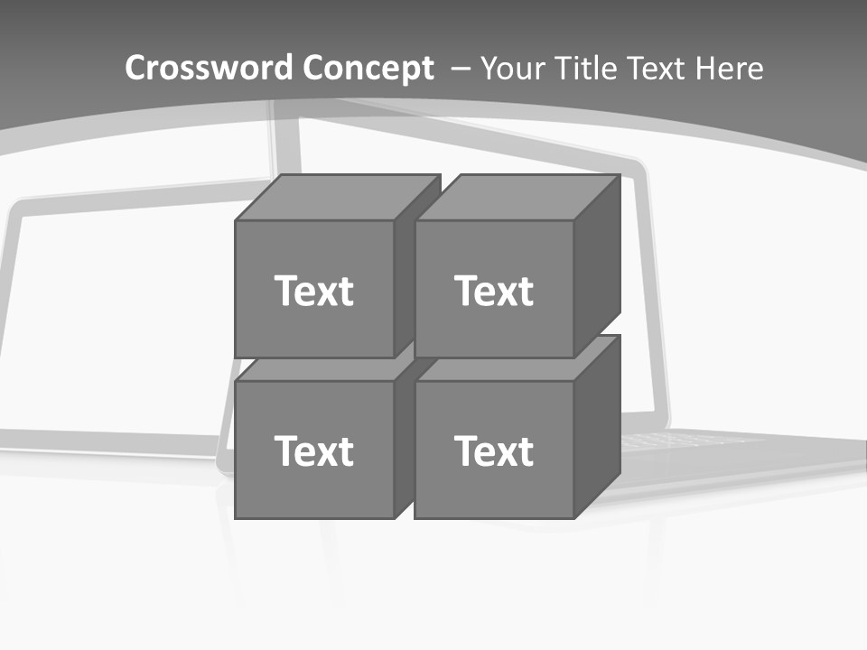 Work Blank Space Connection PowerPoint Template