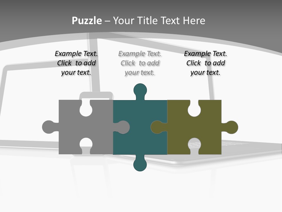 Work Blank Space Connection PowerPoint Template