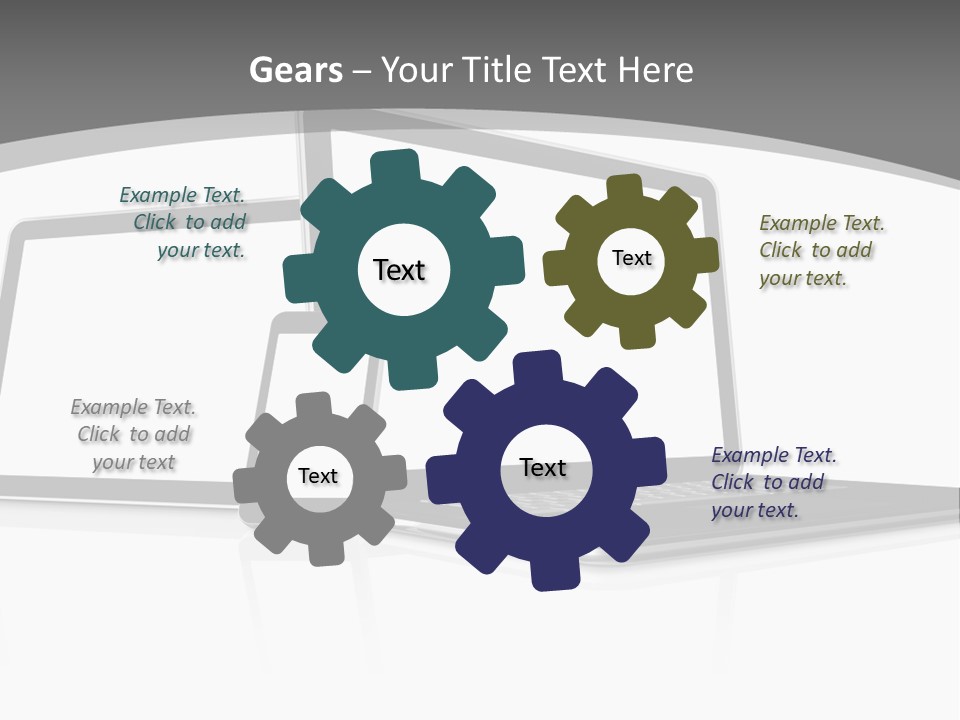 Work Blank Space Connection PowerPoint Template