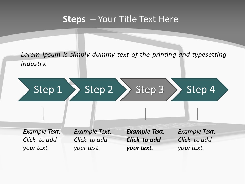 Work Blank Space Connection PowerPoint Template
