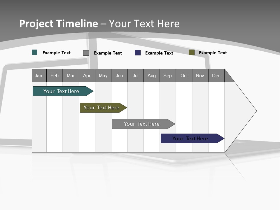 Work Blank Space Connection PowerPoint Template