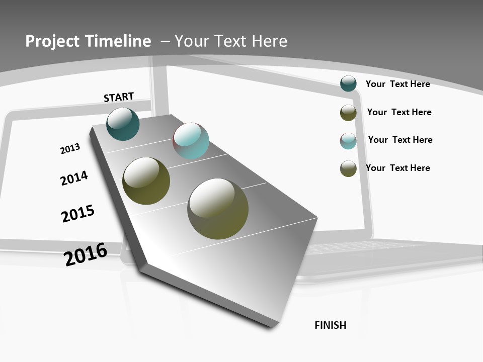Work Blank Space Connection PowerPoint Template