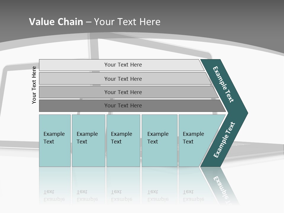 Work Blank Space Connection PowerPoint Template