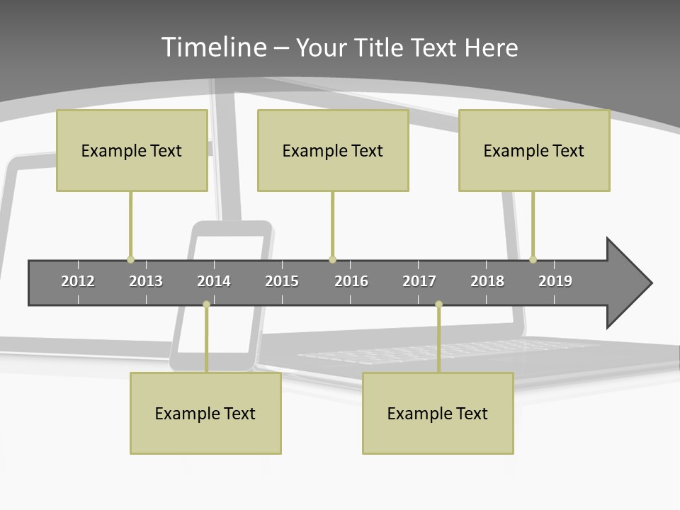 Work Blank Space Connection PowerPoint Template