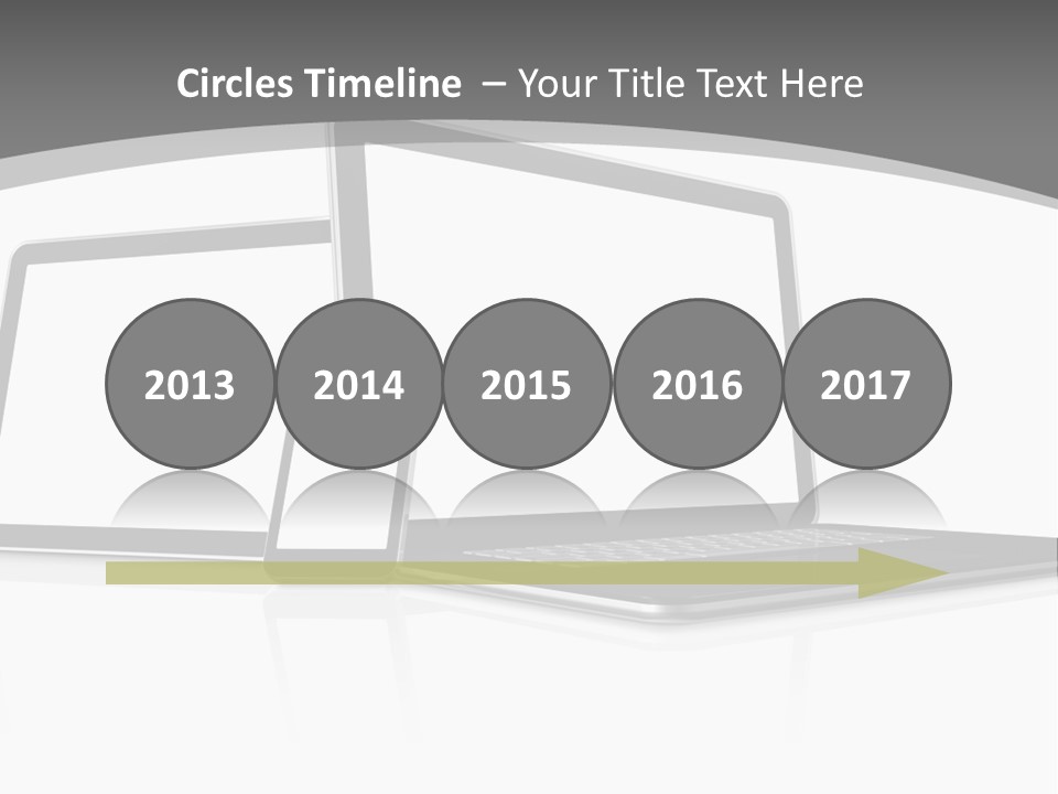 Work Blank Space Connection PowerPoint Template