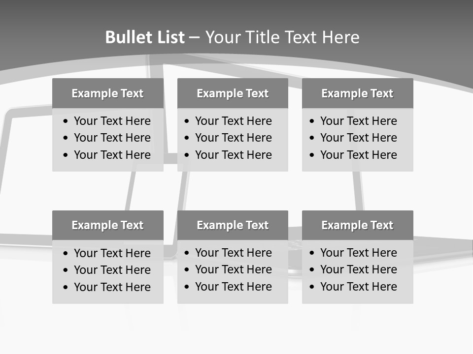 Work Blank Space Connection PowerPoint Template